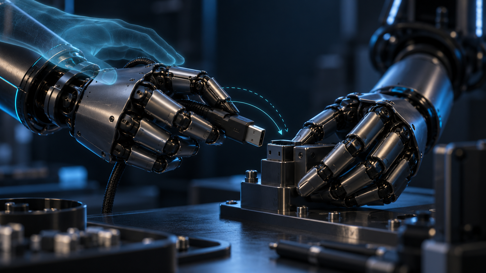 Robotok tanulása valós feladatokból és emberi korrekciókból – illusztráció